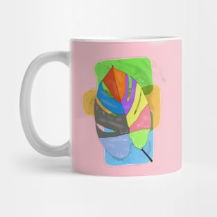 The Leaf of Colurful Mug